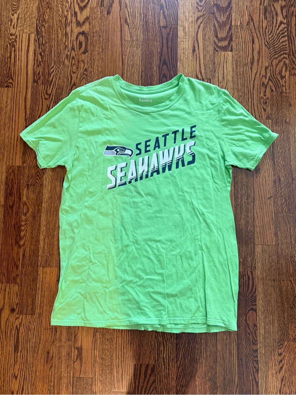 Fanatics Seattle Seahawks Lime Green Graphic Tee